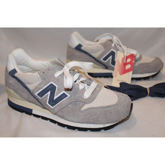 $189 NIB New Balance Gender Inclusive 996 Sneakers Women’s GRAY BLUE NIB - Picture 2 of 7